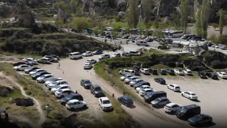 Kapadokya bayramda doldu taştı